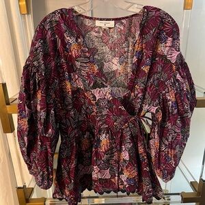 Kim’s Vargas Wrap Blouse
